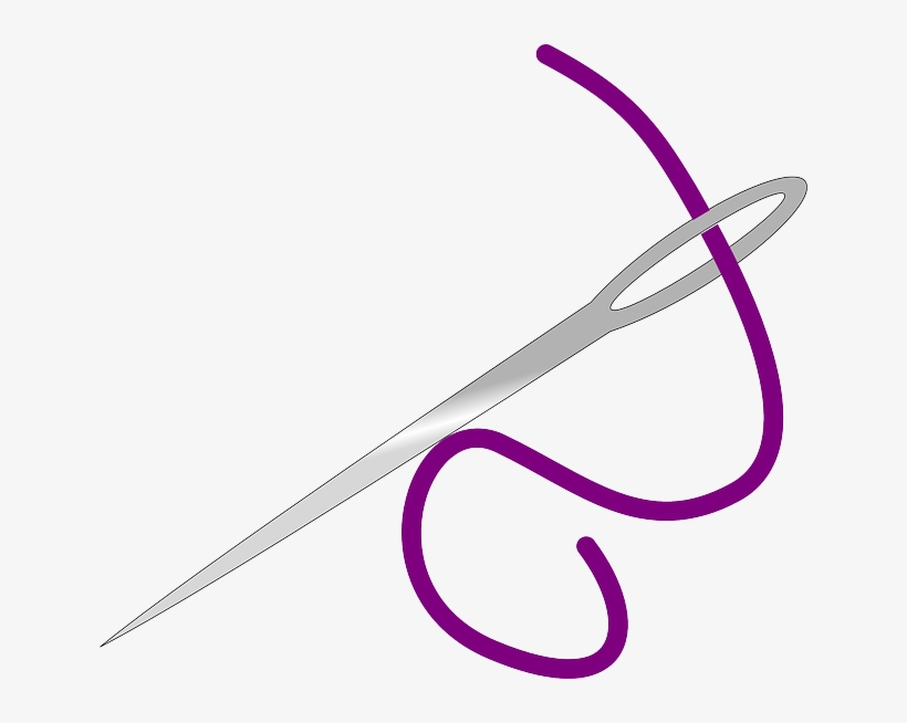 Detail Needle And Thread Clipart Nomer 10