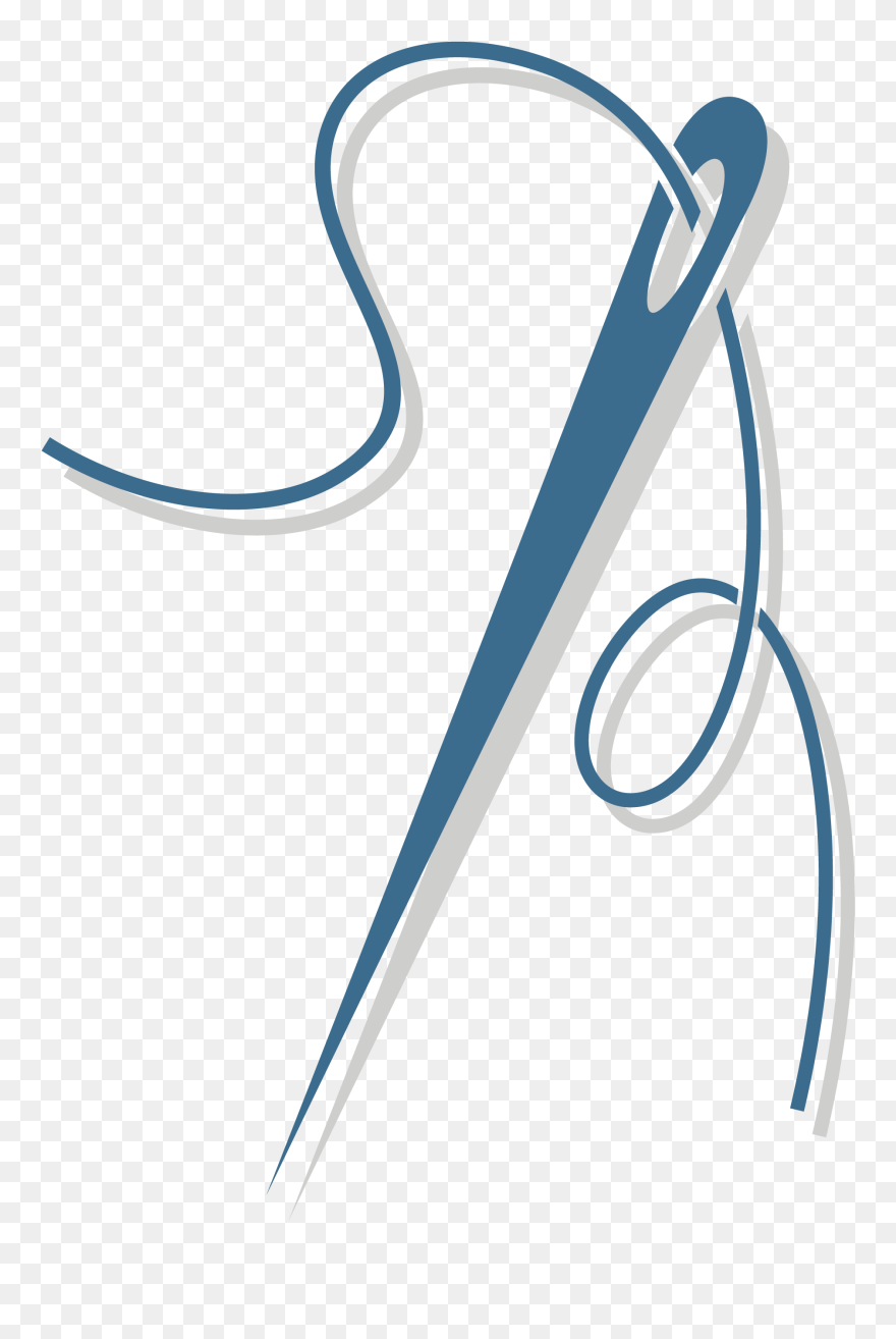 Detail Needle And Thread Clipart Nomer 16