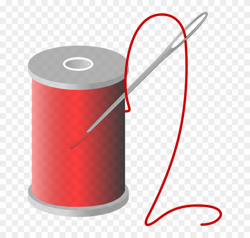 Detail Needle And Thread Clipart Nomer 20