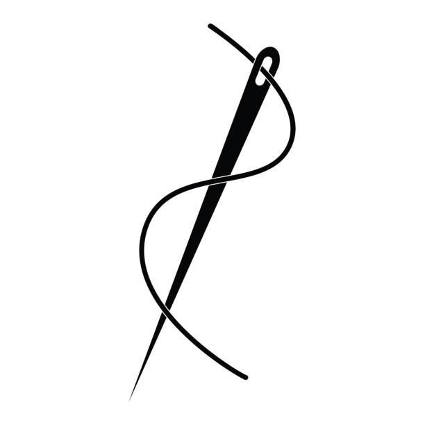 Detail Needle And Thread Clipart Nomer 4