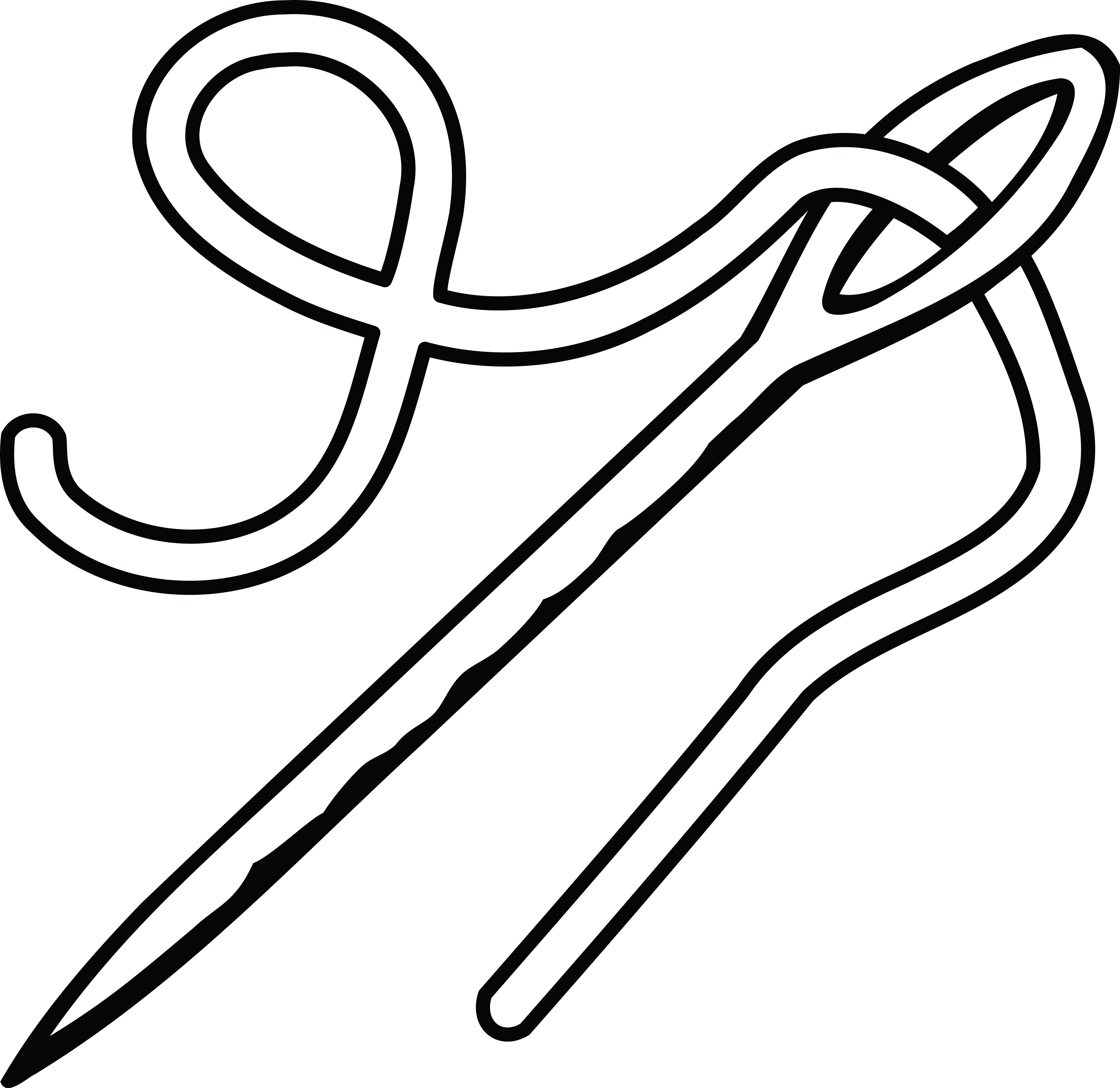 Detail Needle And Thread Clipart Nomer 30