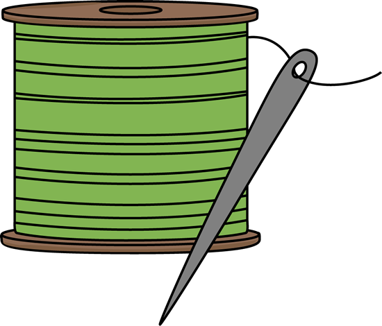 Detail Needle And Thread Clipart Nomer 35