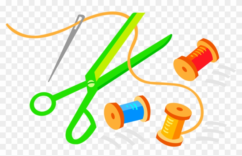 Detail Needle And Thread Clipart Nomer 36
