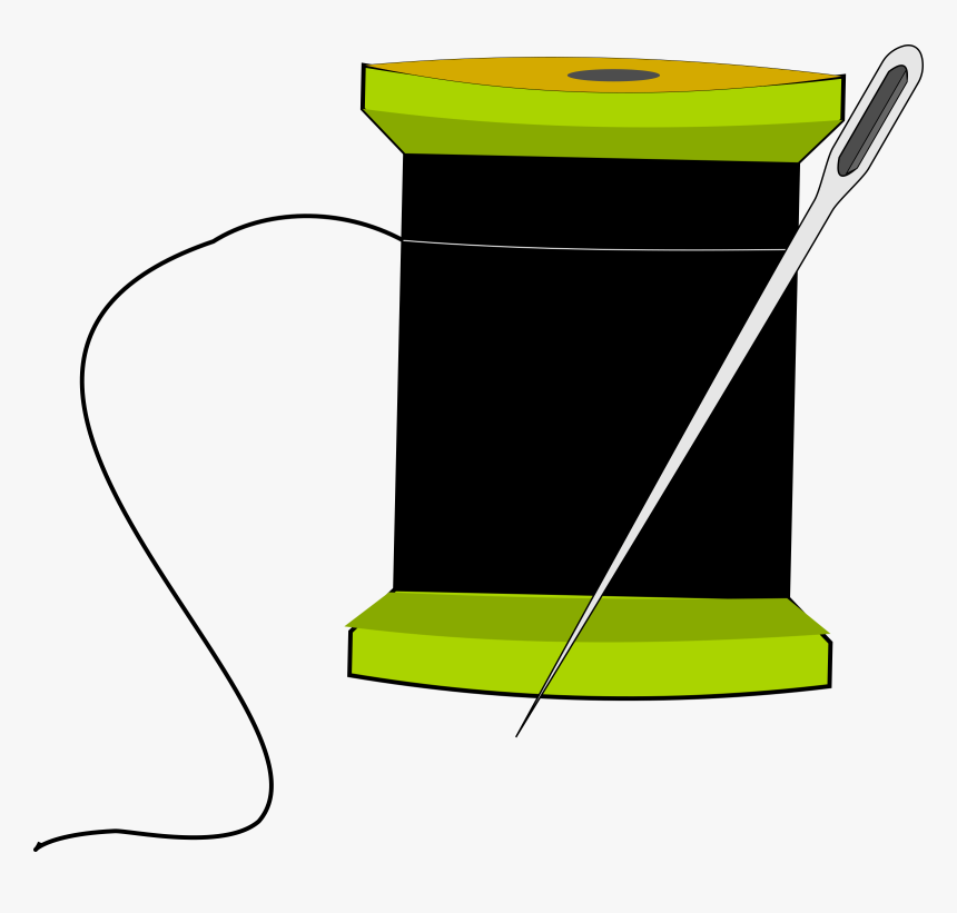 Detail Needle And Thread Clipart Nomer 45