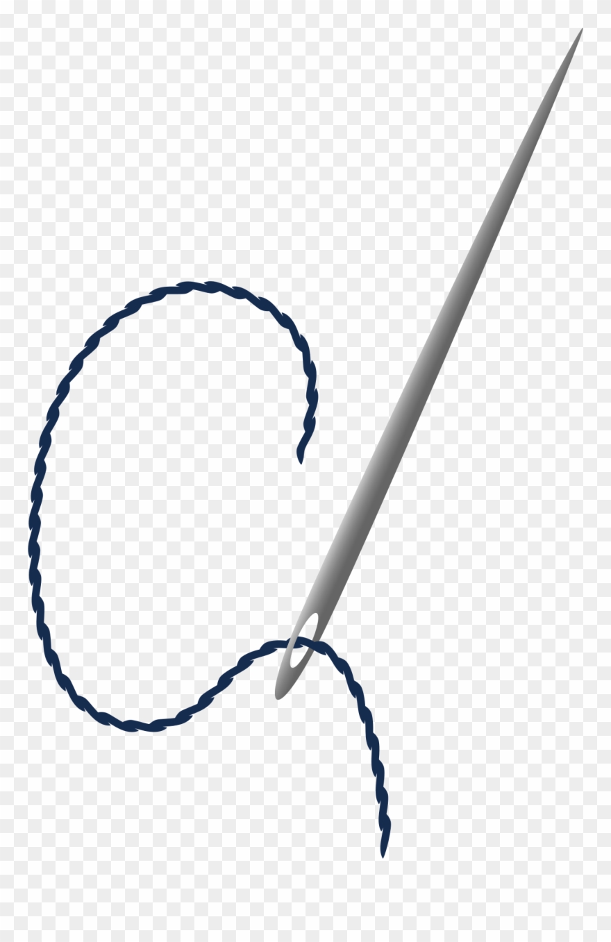 Detail Needle And Thread Clipart Nomer 47