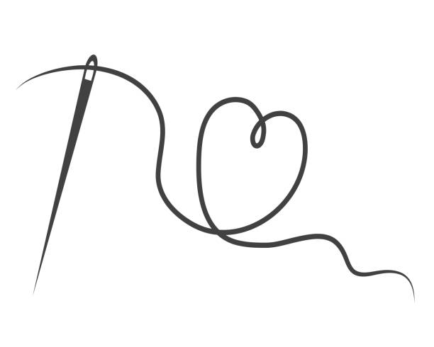 Detail Needle And Thread Clipart Nomer 51