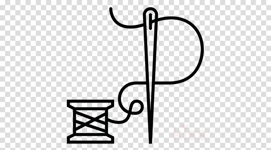Detail Needle And Thread Clipart Nomer 54