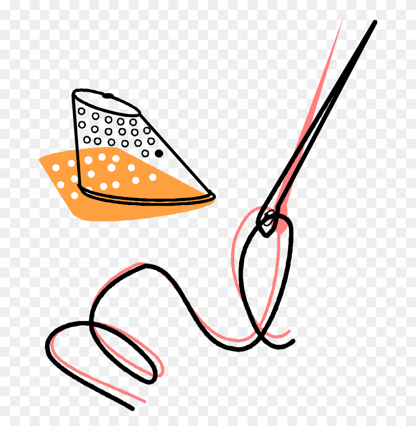 Detail Needle And Thread Clipart Nomer 56