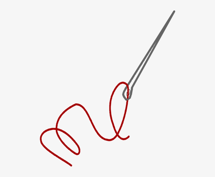 Detail Needle And Thread Clipart Nomer 7