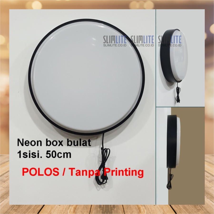 Detail Neon Box Bulat Nomer 20