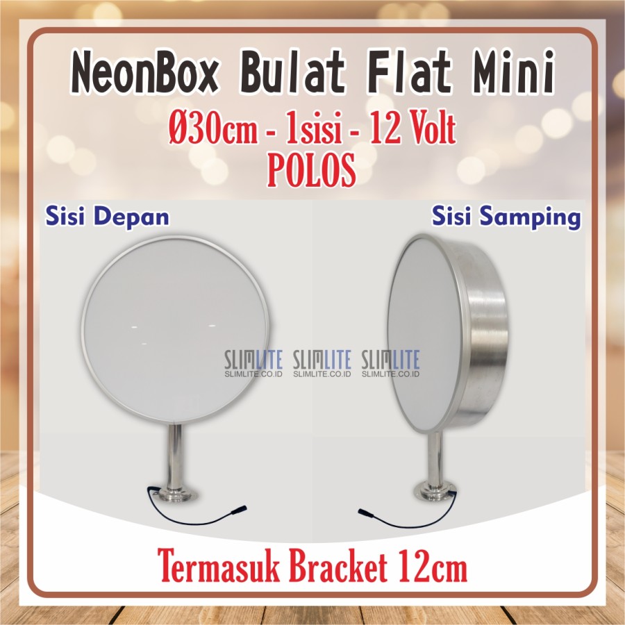 Detail Neon Box Bulat Nomer 25