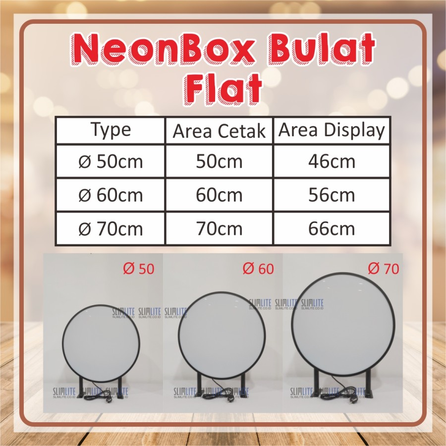 Detail Neon Box Bulat Nomer 29