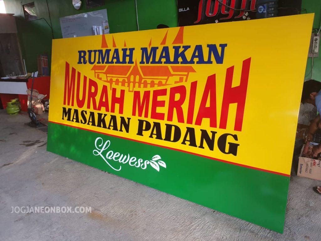 Detail Neon Box Rumah Makan Nomer 20