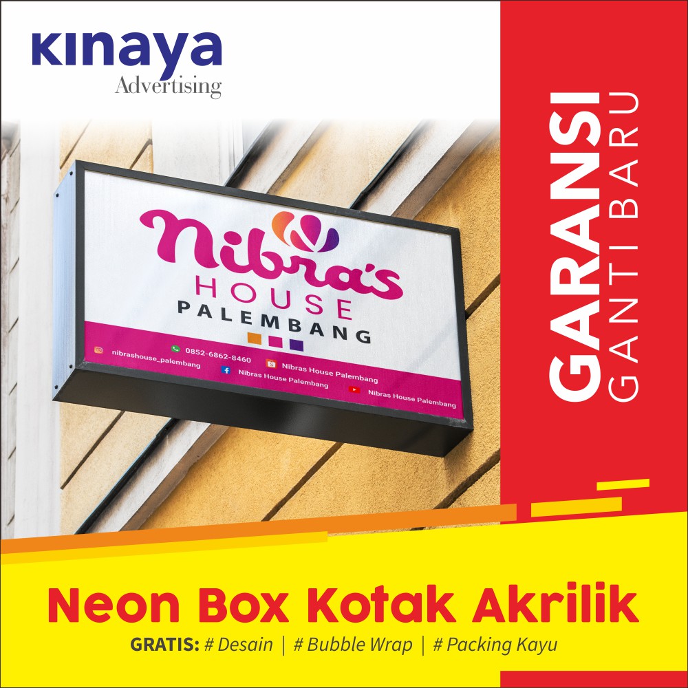 Detail Neon Box Rumah Makan Nomer 43