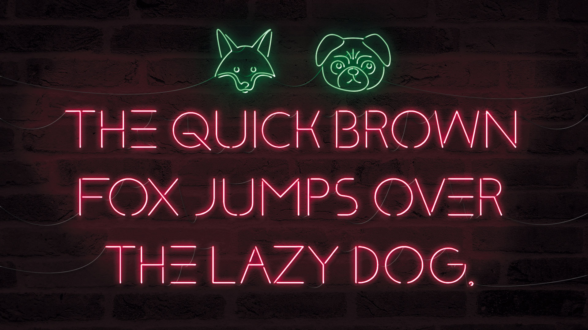 Detail Neon Light Font Nomer 18