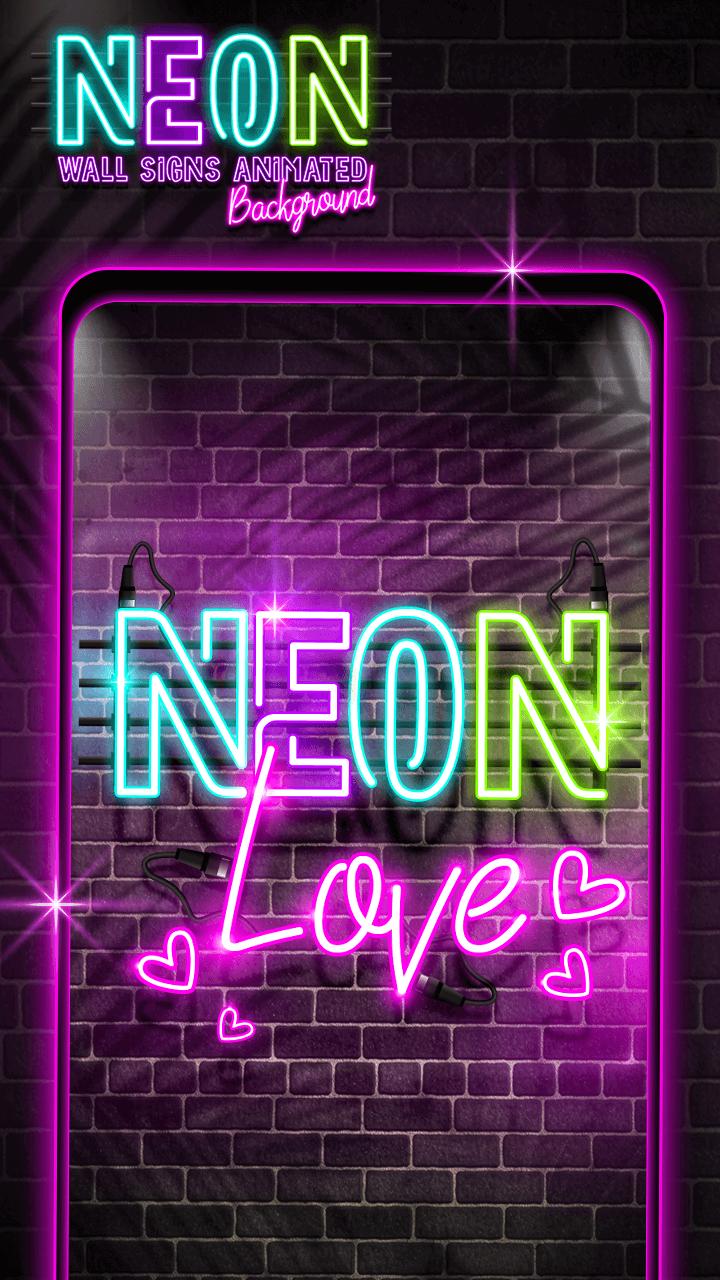 Detail Neon Wallpaper Tulisan Nomer 30