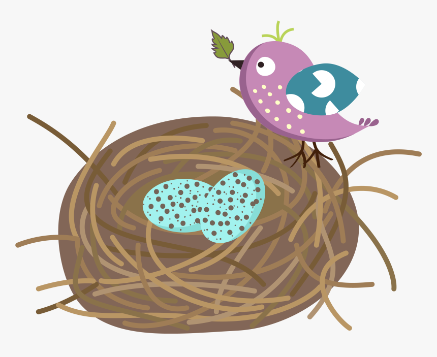 Detail Nest With Eggs Clipart Nomer 27