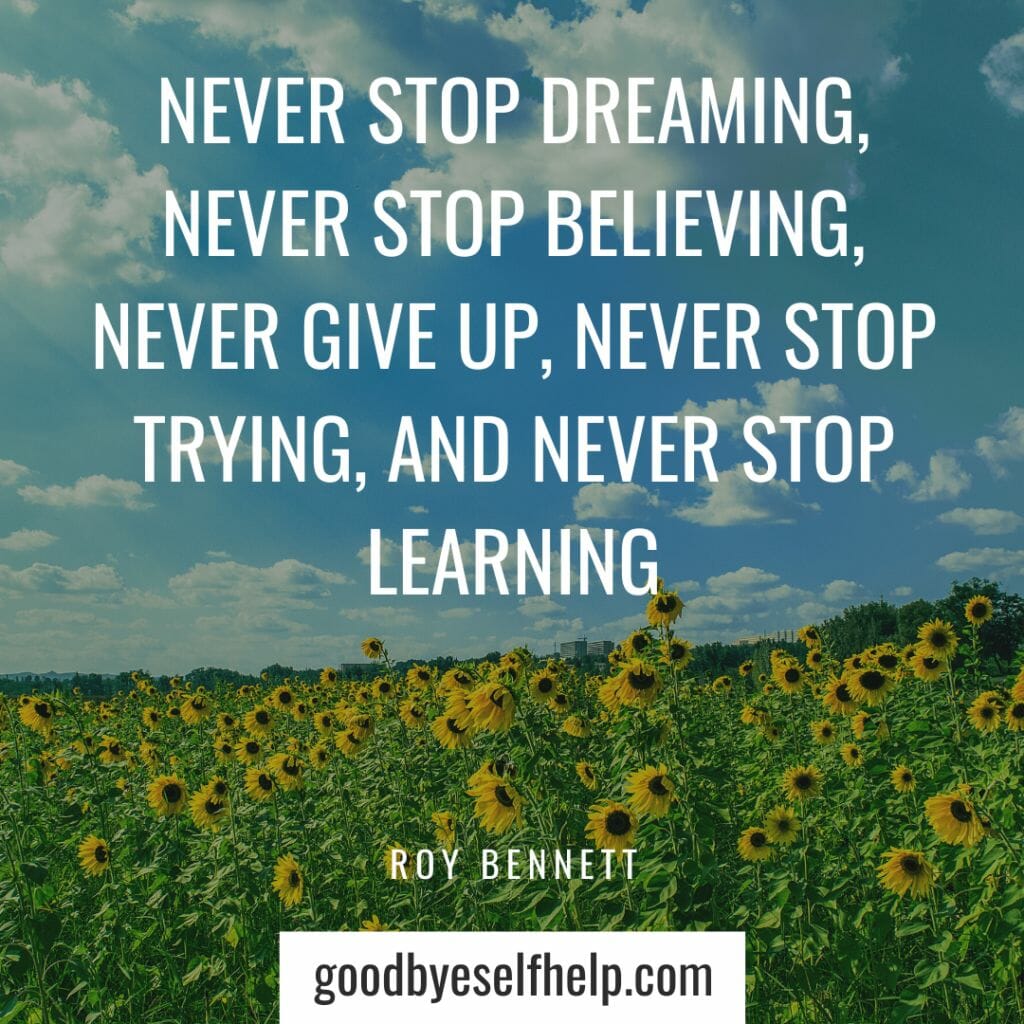 Detail Never Stop Learning Quotes Nomer 24