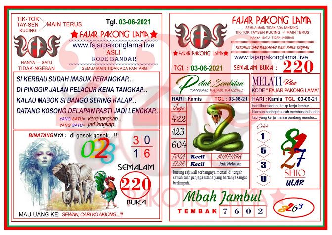 Detail New Fajar Pakong Melati Nomer 4