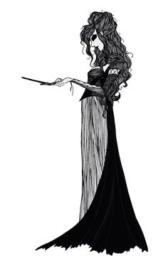 Detail Bellatrix Lestrange Azkaban Tattoo Nomer 13
