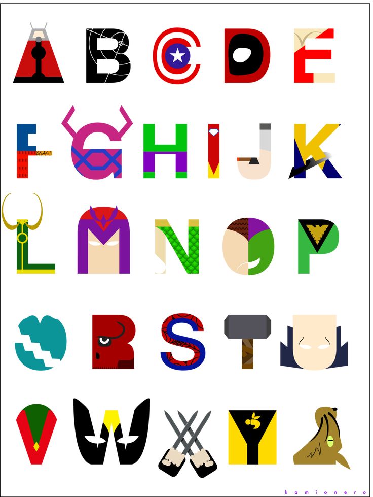 Detail Cyberpunk Alphabet Nomer 2