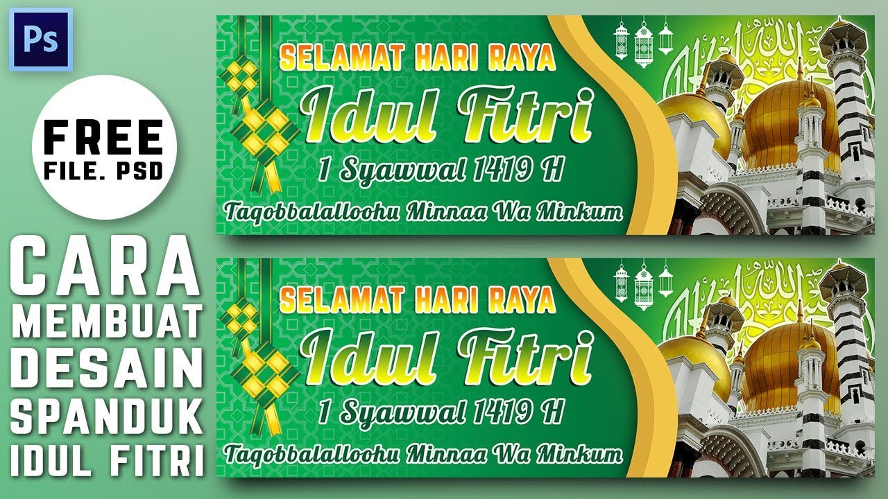 Detail Desain Spanduk Lebaran Nomer 26