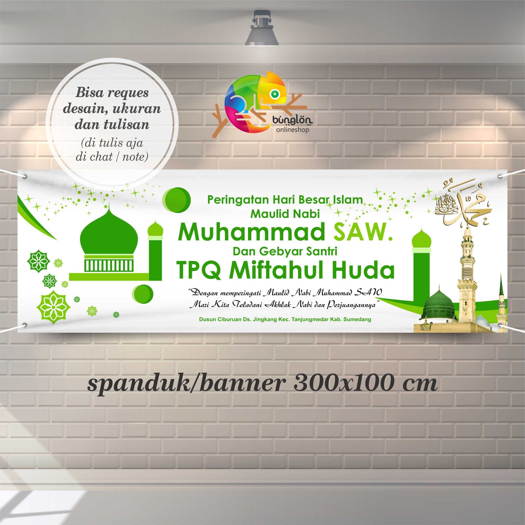 Detail Desain Spanduk Maulid Nomer 29