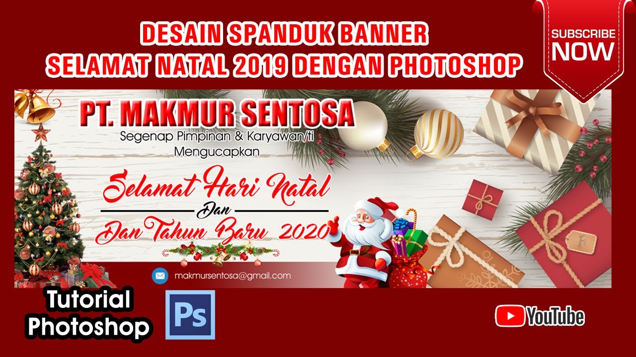 Detail Desain Spanduk Natal Dan Tahun Baru Nomer 2