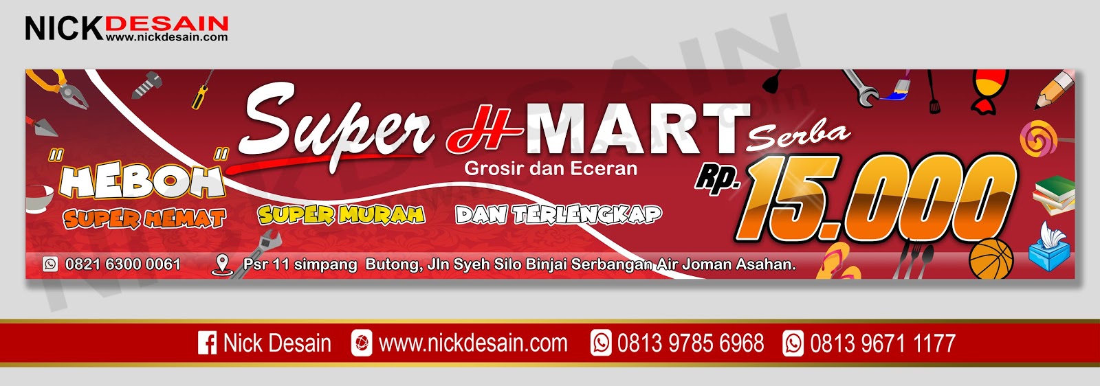 Detail Desain Spanduk Percetakan Nomer 48