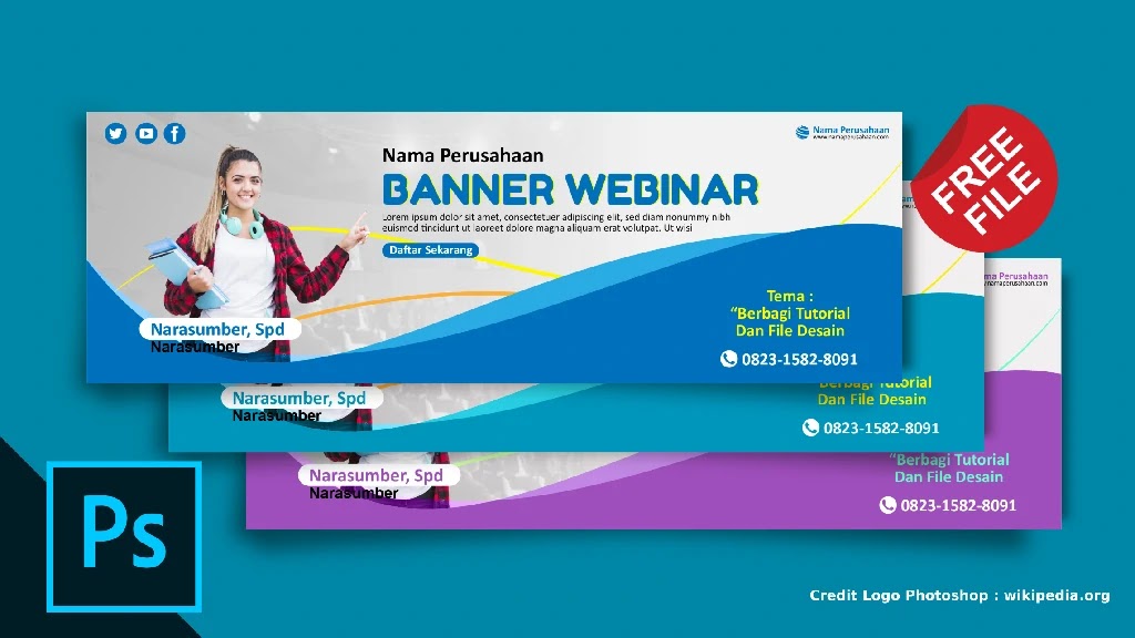 Detail Desain Spanduk Psd Nomer 31