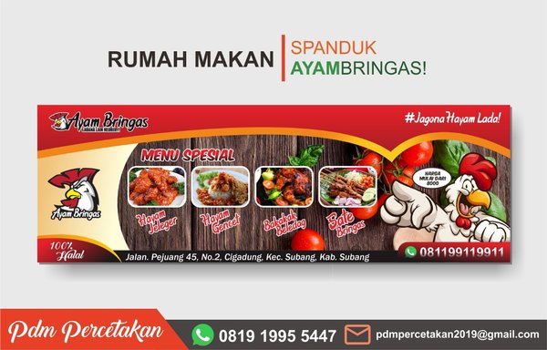 Detail Desain Spanduk Rumah Makan Nomer 39