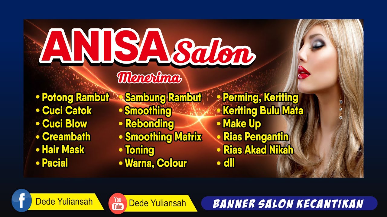 Detail Desain Spanduk Salon Nomer 50