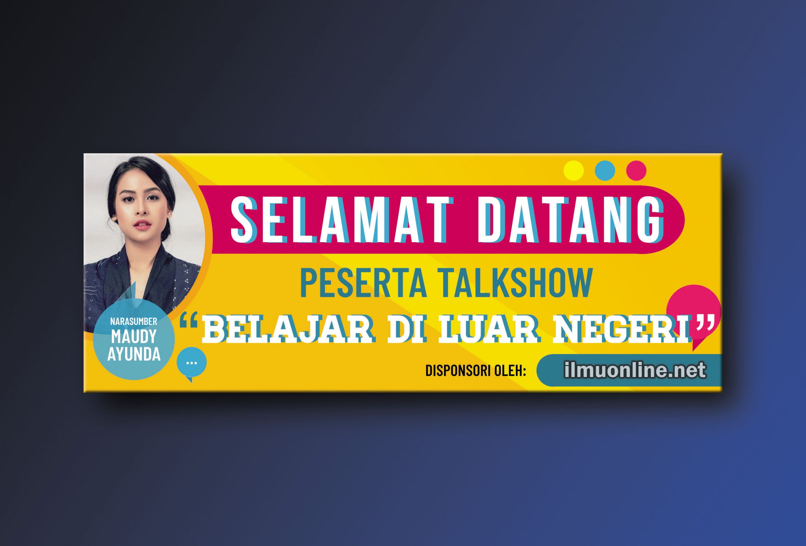 Detail Desain Spanduk Selamat Datang Nomer 2