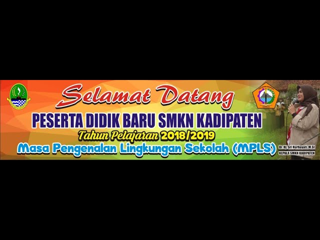 Detail Desain Spanduk Selamat Datang Nomer 7