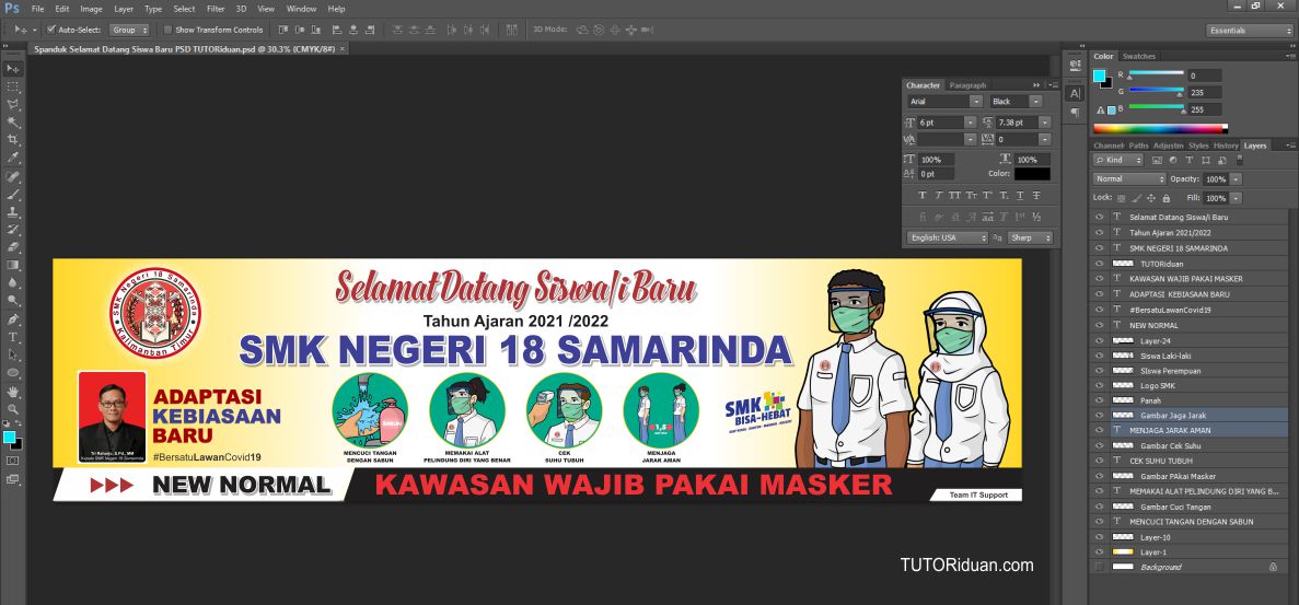 Detail Desain Spanduk Selamat Datang Cdr Nomer 40