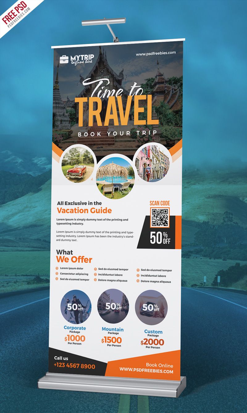 Desain Spanduk Spanduk Travel - 49+ Koleksi Gambar