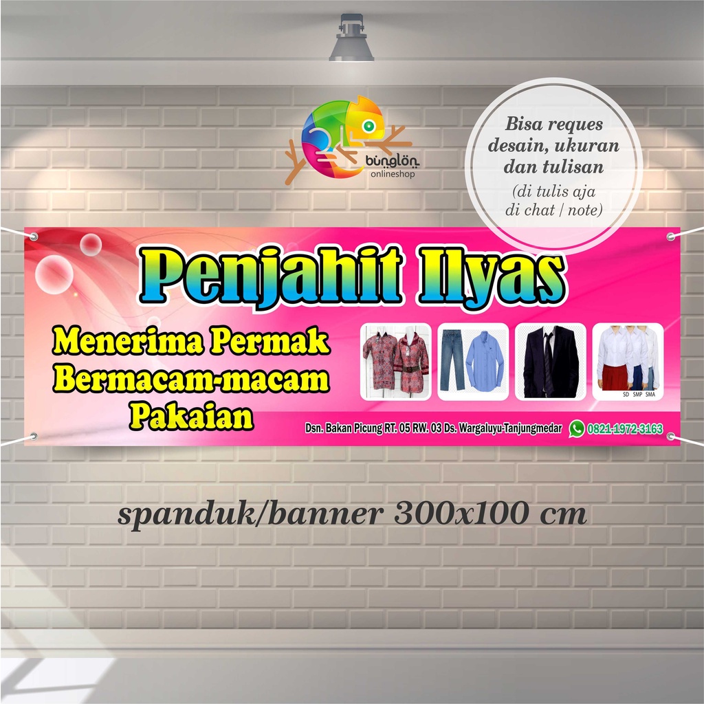 Detail Desain Spanduk Toko Baju Nomer 38