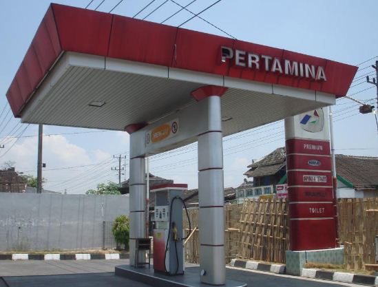 Detail Desain Spbu Pertamina Nomer 20