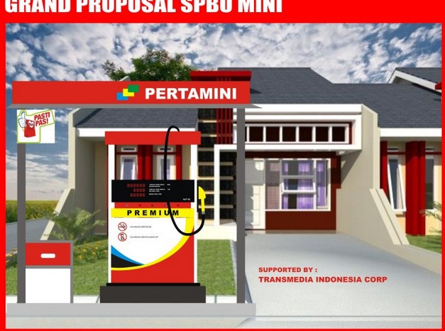 Detail Desain Spbu Pertamina Nomer 29