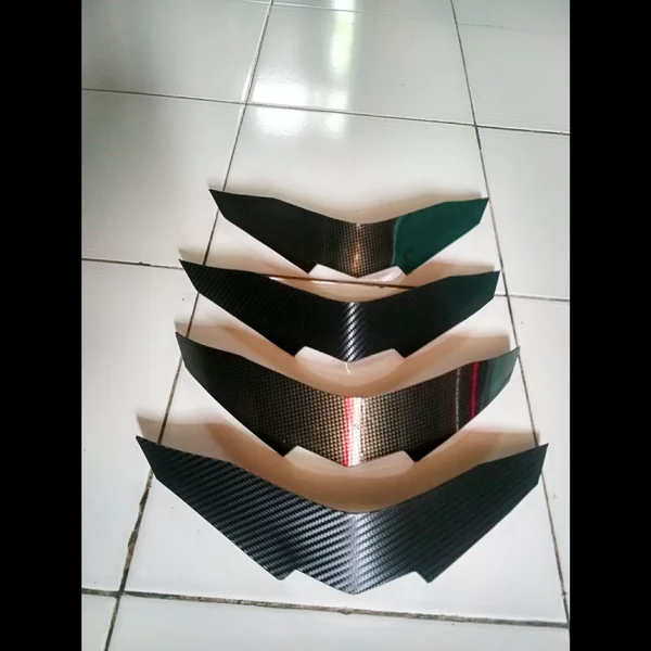 Detail Desain Spoiler Helm Nomer 27