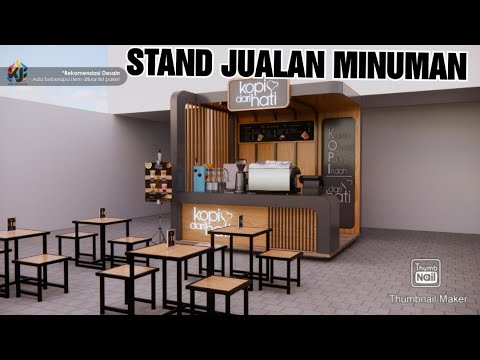 Detail Desain Stand Minuman Nomer 33