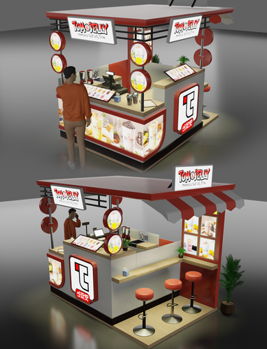 Detail Desain Stand Minuman Nomer 8