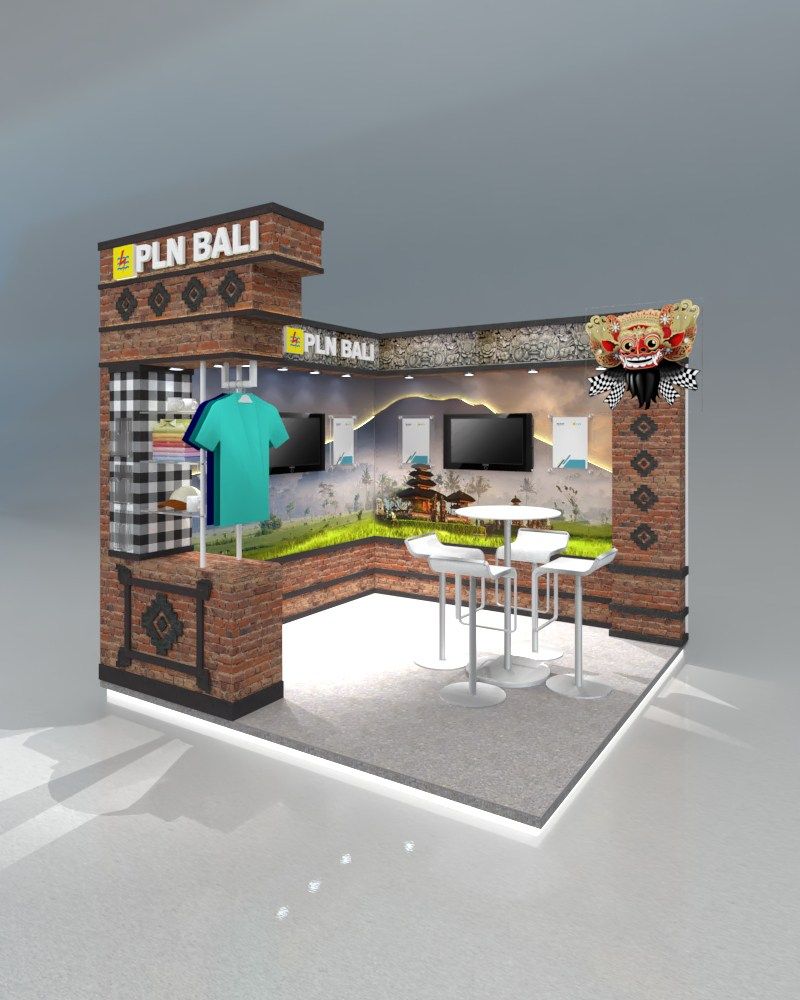 Detail Desain Stand Pameran Nomer 18