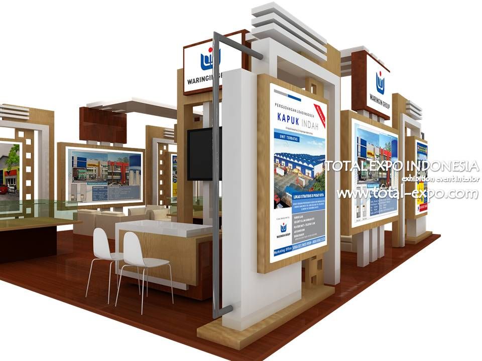 Desain Stand Pameran Minimalis - KibrisPDR