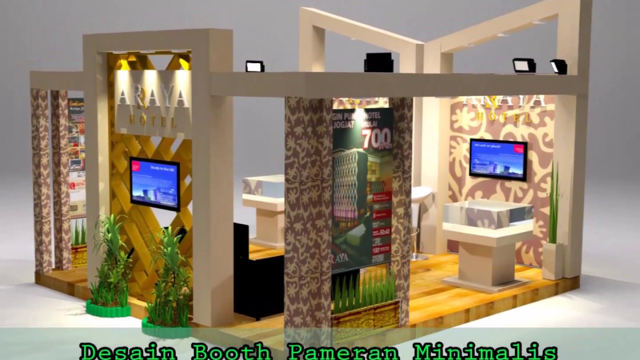 Detail Desain Stand Pameran Minimalis Nomer 35