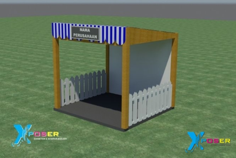 Detail Desain Stand Pameran Outdoor Nomer 12