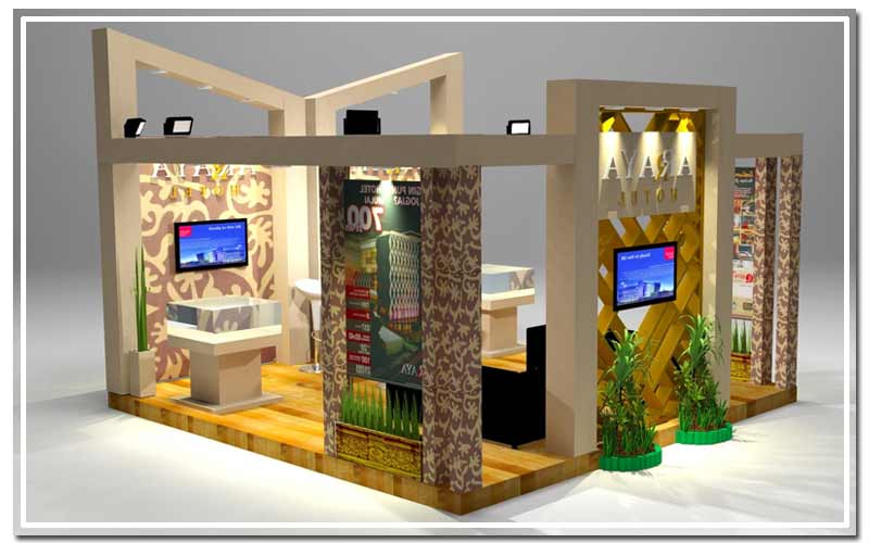 Detail Desain Stand Pameran Outdoor Nomer 2