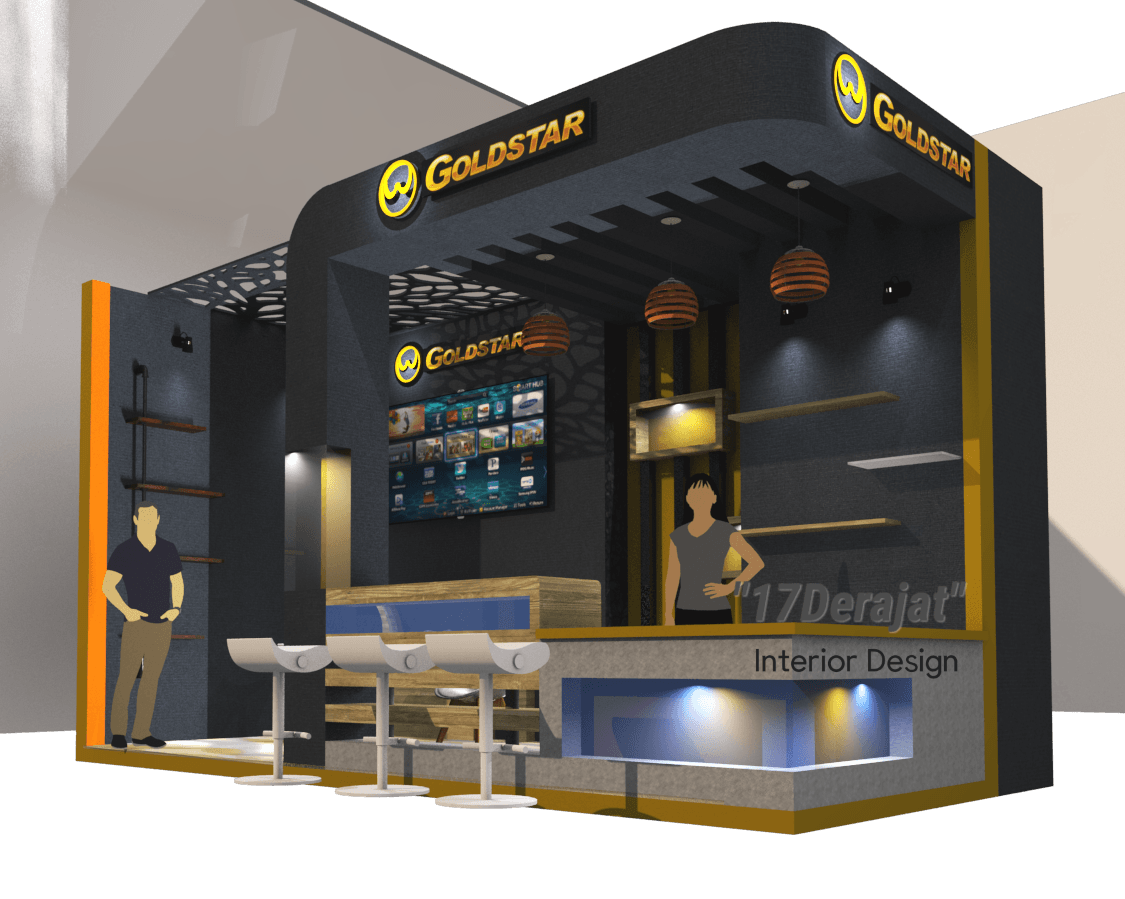 Detail Desain Stand Pameran Outdoor Nomer 40