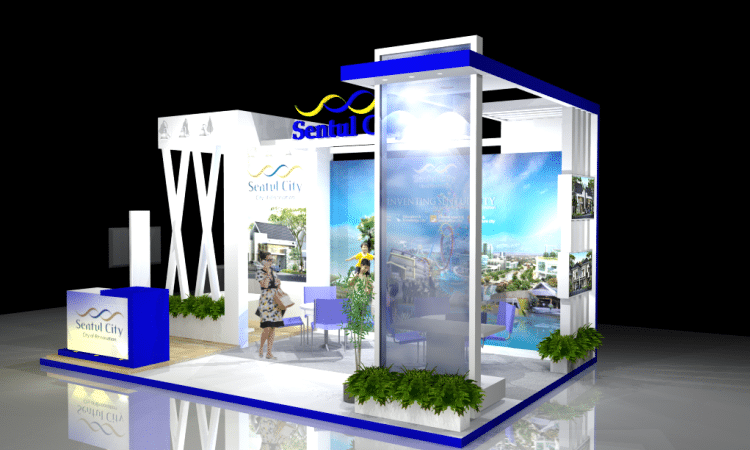 Detail Desain Stand Pameran Outdoor Nomer 44