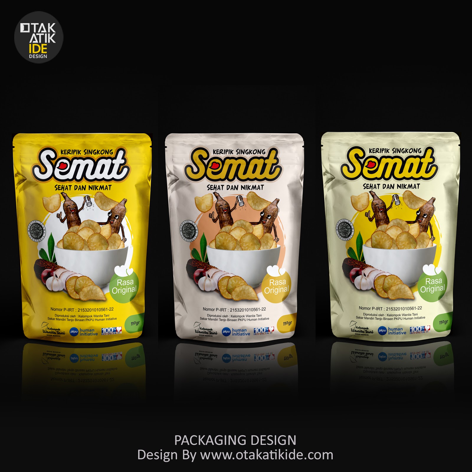 Detail Desain Standing Pouch Nomer 40